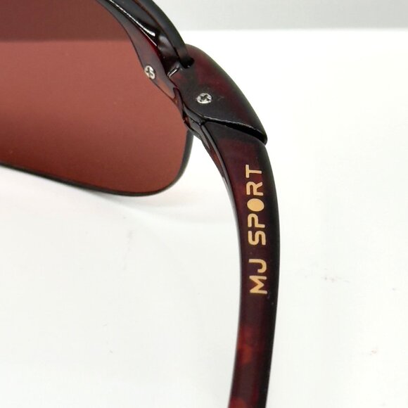 New Maui Jim Ho'Okipa Sunglasses Tortoise Frame Rose Polarized Lens R407-10 Case - Picture 9 of 12